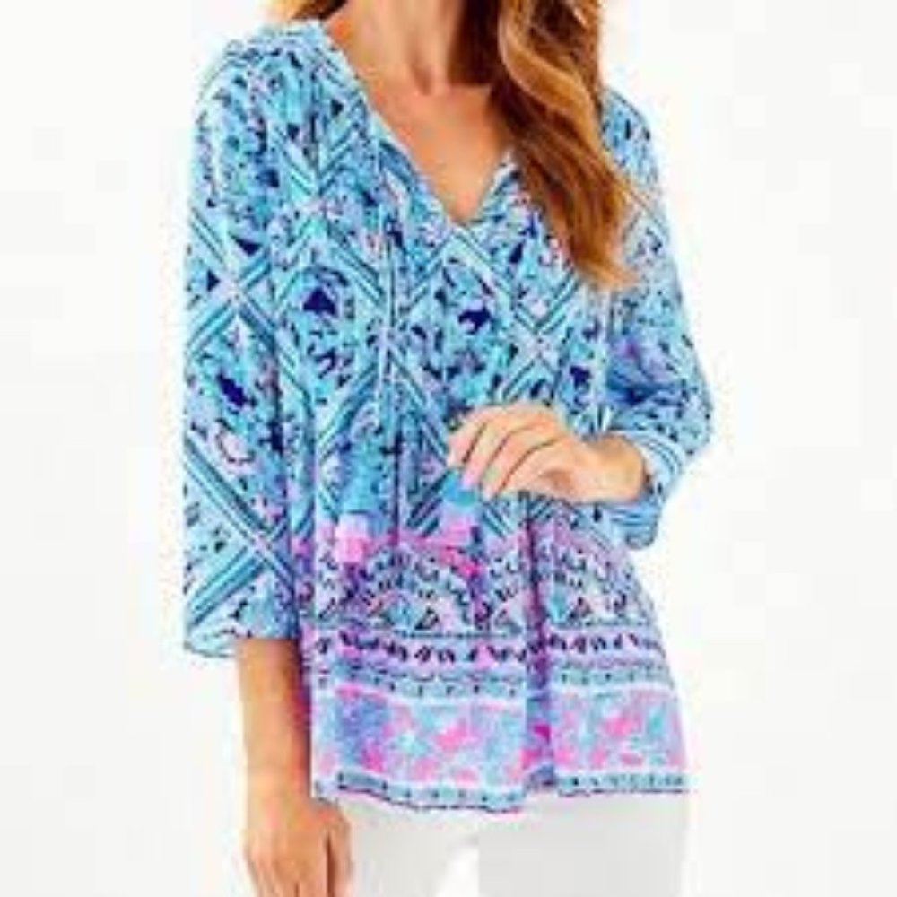 The Lilly Pulitzer Marilina Tunic Size S